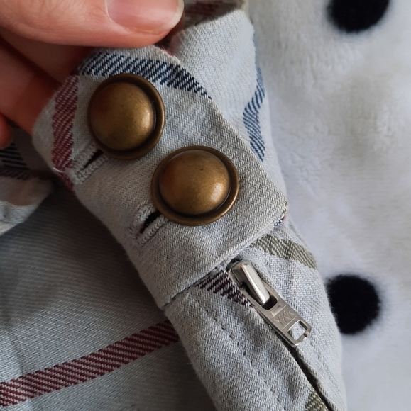 Anthropologie Edme & Esyllte Plaid A-Line Skirt 12P - Picture 6 of 6